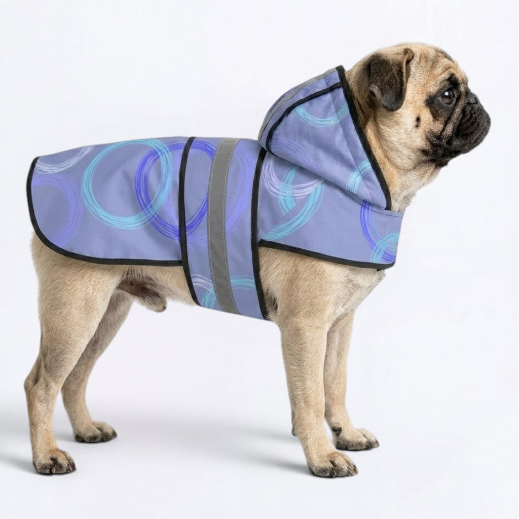 Vinnie  - Reflective Pug Poncho