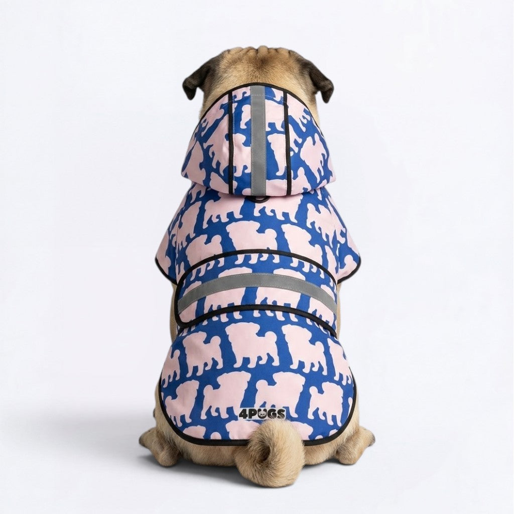 Cleo - Reflective Pug Poncho