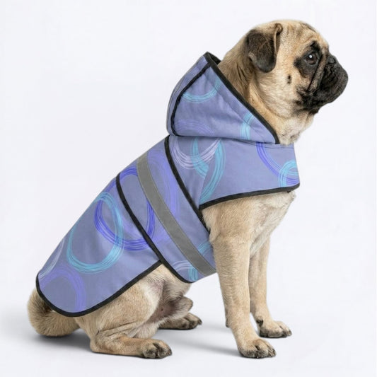 Vinnie  - Reflective Pug Poncho