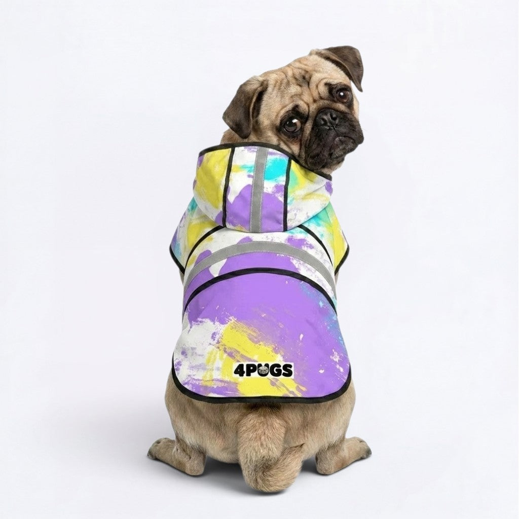 Zara - Reflective Pug Poncho