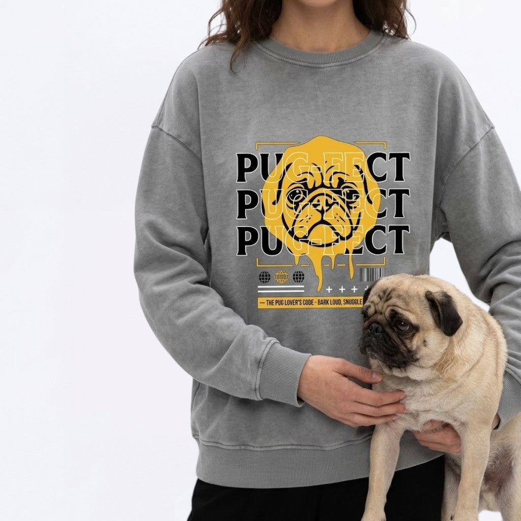 Abby - Snow Washed Oversized Sweatshirt
