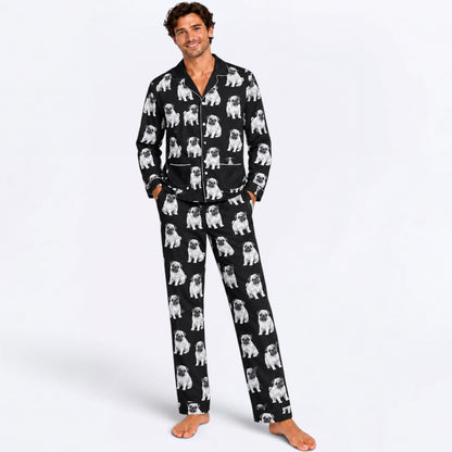 Hazel - Matching Owner Pajama Set | Unisex Adult Sleepwear.
