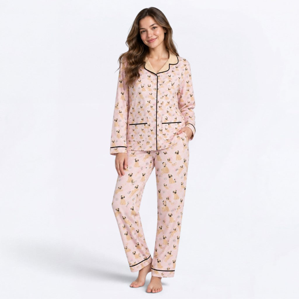 Willow - Matching Owner Pajama Set | Unisex Adult Sleepwear.
