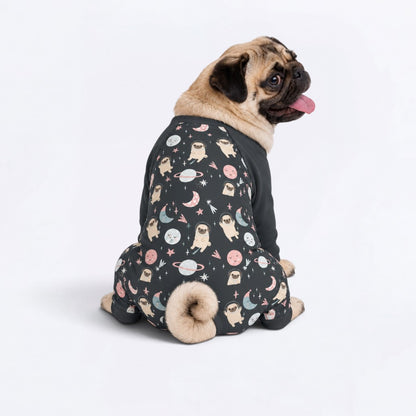 Mia - Matching Dog Pajamas | Soft Stretchy Pet Onesie Sleepwear.