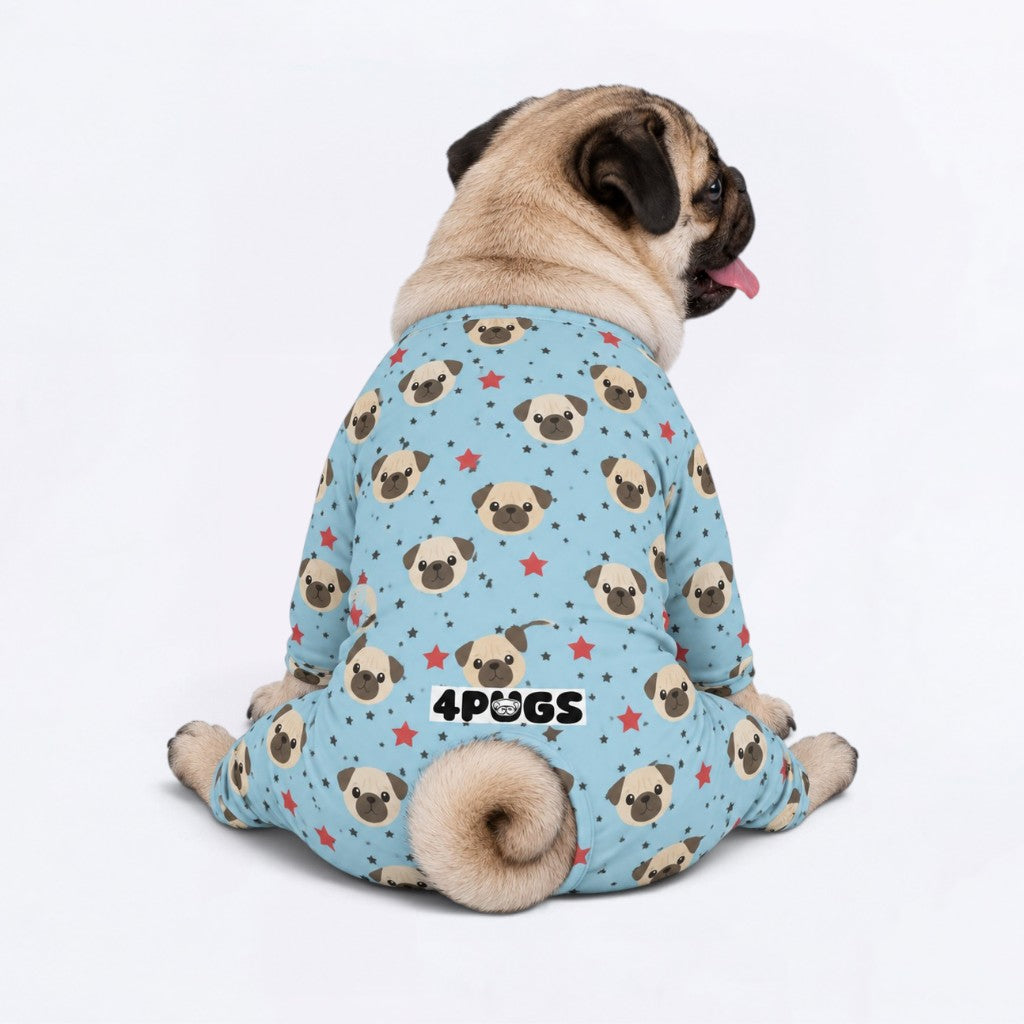 Loey - Matching Dog Pajamas | Soft Stretchy Pet Onesie Sleepwear.
