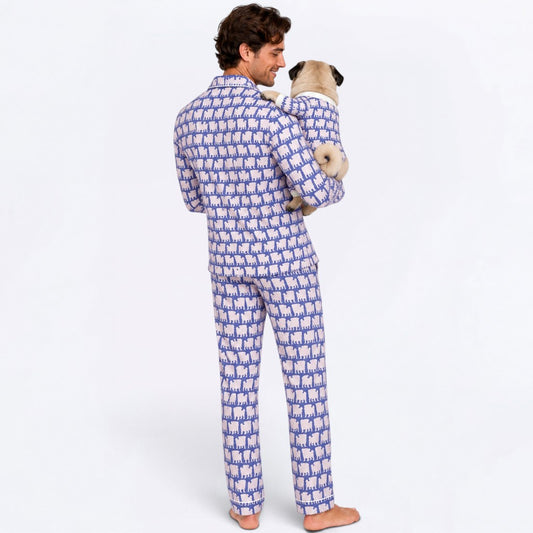 Lulu - Matching Owner Pajama Set | Unisex Adult Sleepwear.