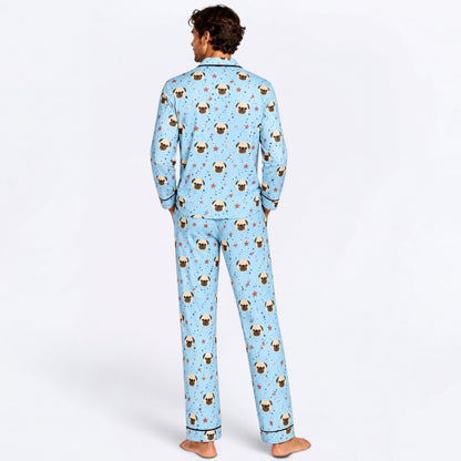 Loey - Matching Owner Pajama Set | Unisex Adult Sleepwear.
