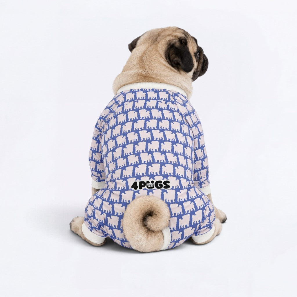 Lulu - Matching Dog Pajamas | Soft Stretchy Pet Onesie Sleepwear.