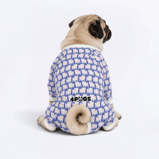 Lulu - Matching Dog Pajamas | Soft Stretchy Pet Onesie Sleepwear.