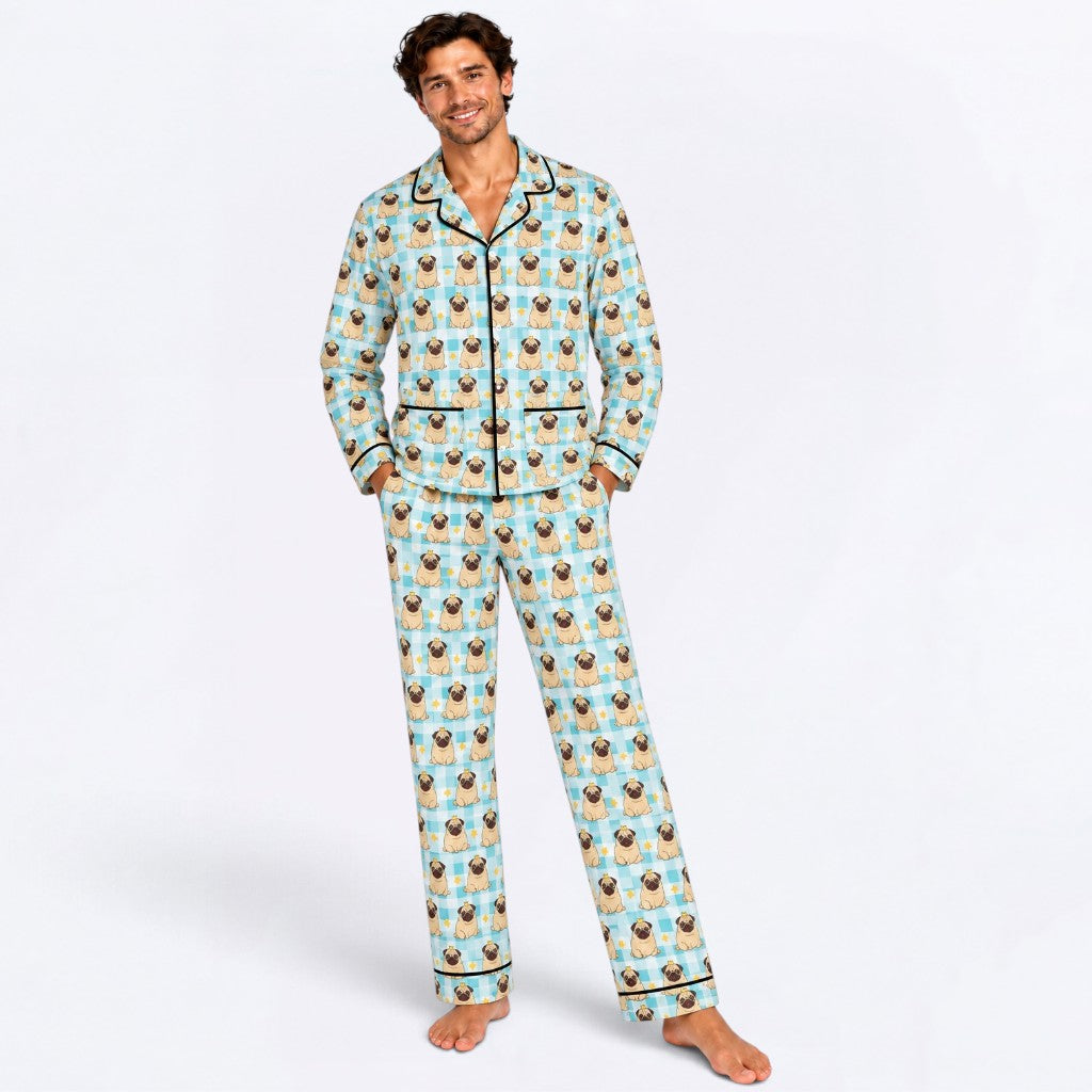 Toby - Matching Owner Pajama Set | Unisex Adult Sleepwear.
