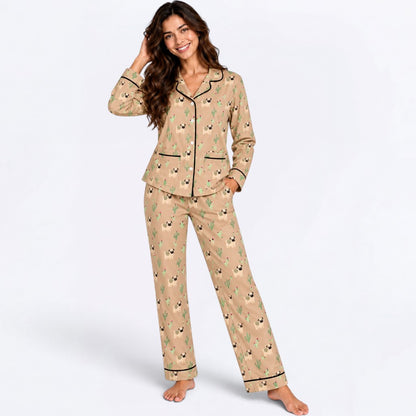 Ginger - Matching Owner Pajama Set | Unisex Adult Sleepwear.
