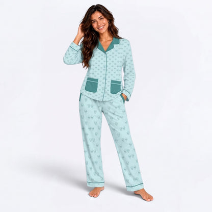 Sunny - Matching Owner Pajama Set | Unisex Adult Sleepwear.