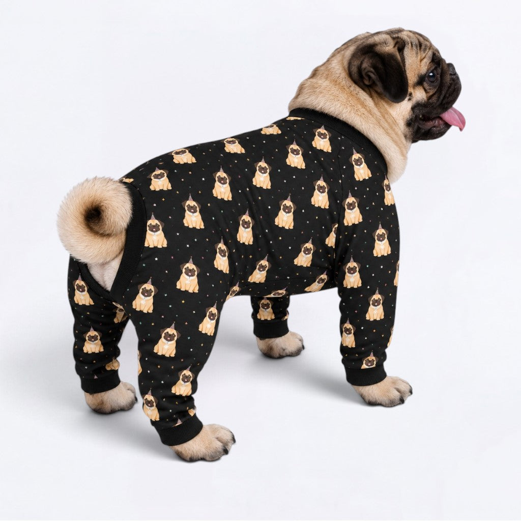 Apollo - Matching Dog Pajamas | Soft Stretchy Pet Onesie Sleepwear.