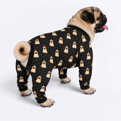 Apollo - Matching Dog Pajamas | Soft Stretchy Pet Onesie Sleepwear.
