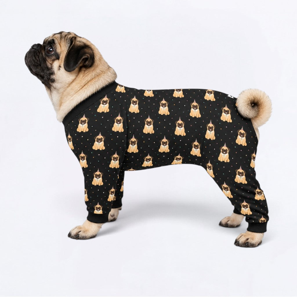 Apollo - Matching Dog Pajamas | Soft Stretchy Pet Onesie Sleepwear.
