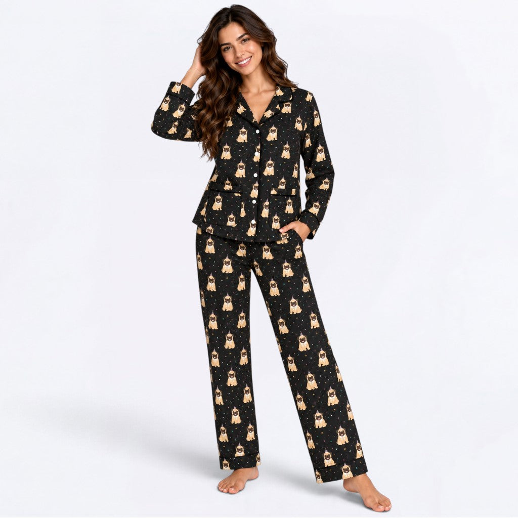 Apollo - Matching Owner Pajama Set | Unisex Adult Sleepwear.