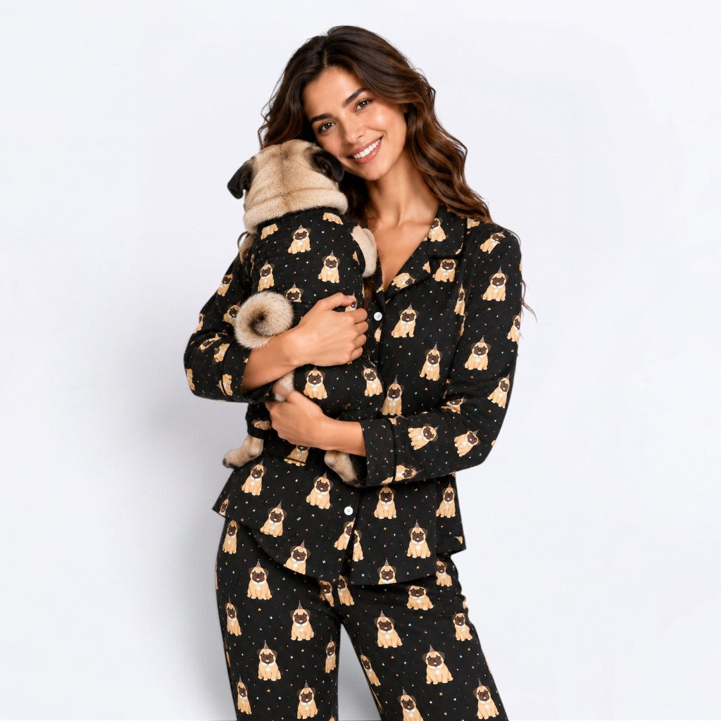 Apollo - Matching Owner Pajama Set | Unisex Adult Sleepwear.