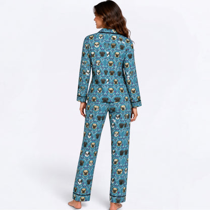 Molly - Matching Owner Pajama Set | Unisex Adult Sleepwear.