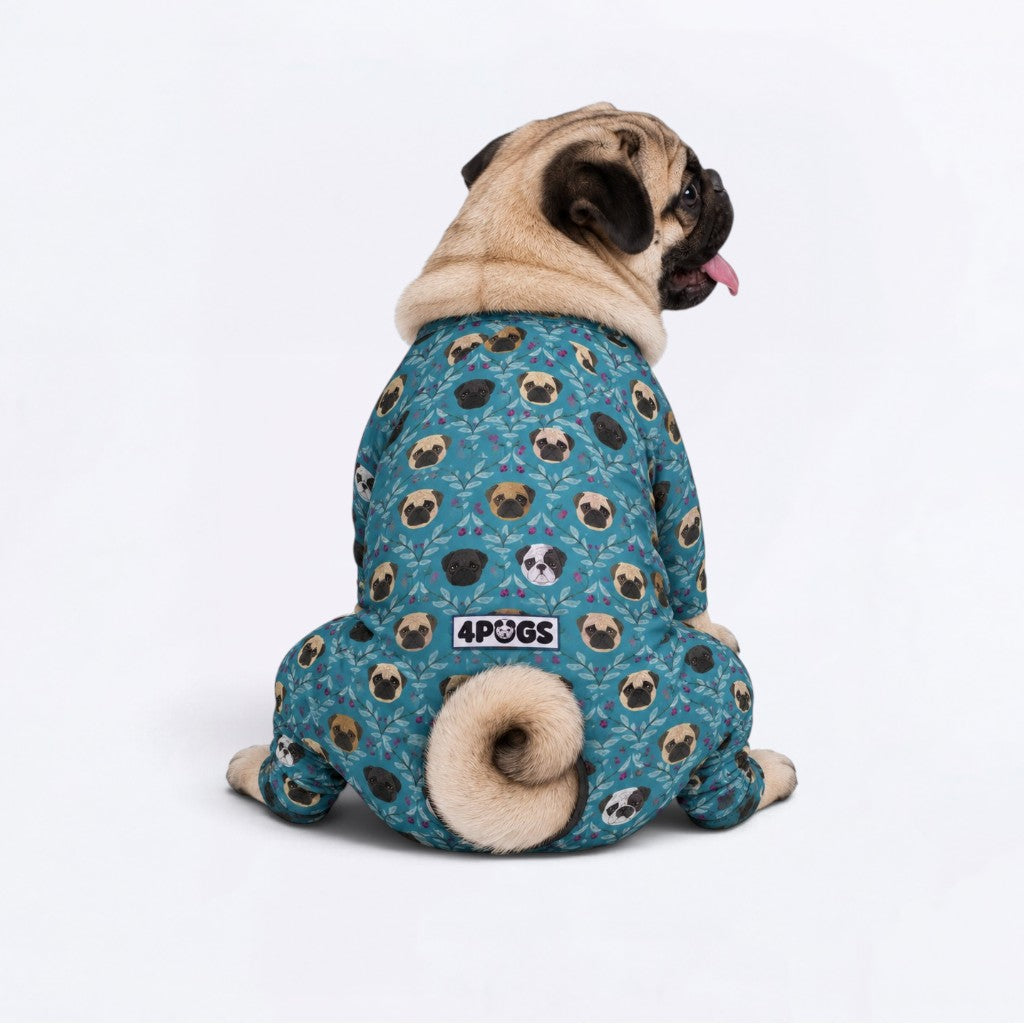 Molly - Matching Dog Pajamas | Soft Stretchy Pet Onesie Sleepwear.