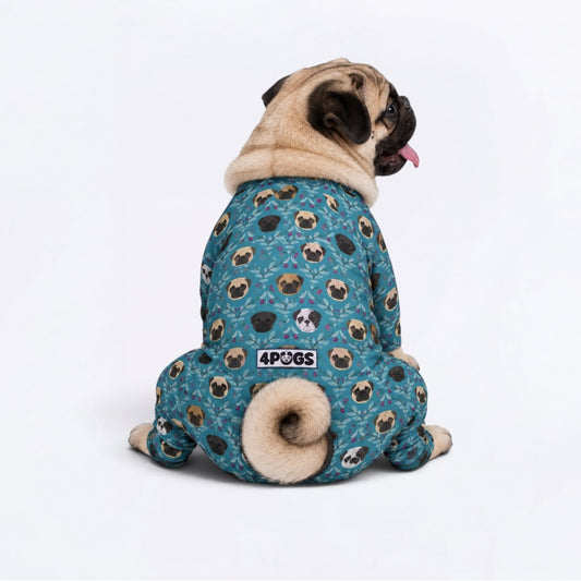 Molly - Matching Dog Pajamas | Soft Stretchy Pet Onesie Sleepwear.