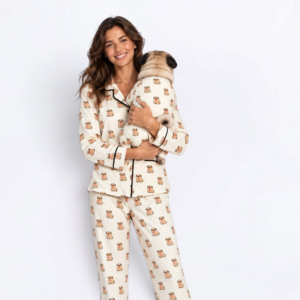 Koda - Matching Owner Pajama Set | Unisex Adult Sleepwear.