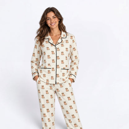 Koda - Matching Owner Pajama Set | Unisex Adult Sleepwear.