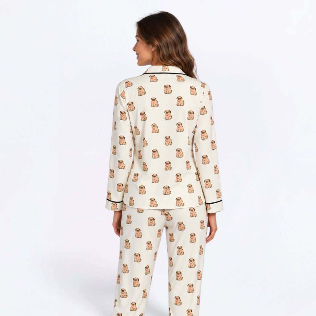 Koda - Matching Owner Pajama Set | Unisex Adult Sleepwear.