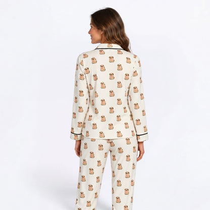 Koda - Matching Owner Pajama Set | Unisex Adult Sleepwear.