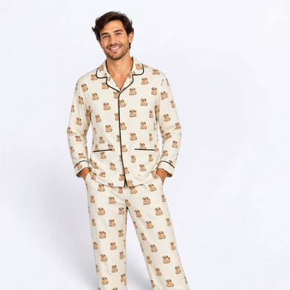 Koda - Matching Owner Pajama Set | Unisex Adult Sleepwear.