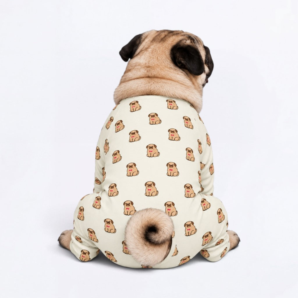 Koda - Matching Dog Pajamas | Soft Stretchy Pet Onesie Sleepwear.