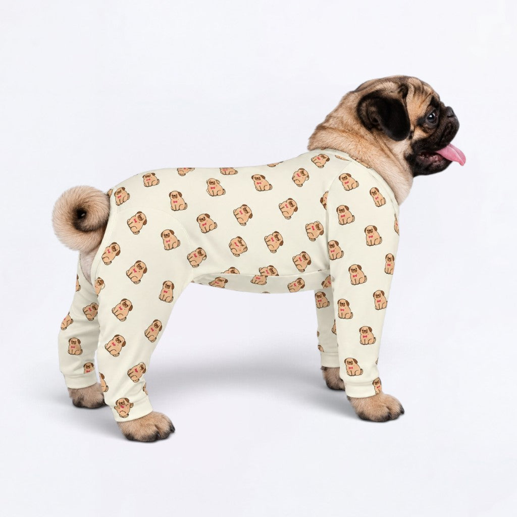 Koda - Matching Dog Pajamas | Soft Stretchy Pet Onesie Sleepwear.