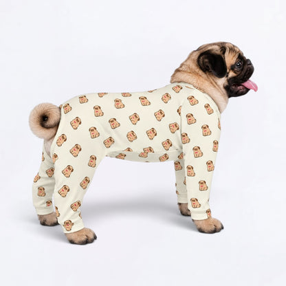 Koda - Matching Dog Pajamas | Soft Stretchy Pet Onesie Sleepwear.