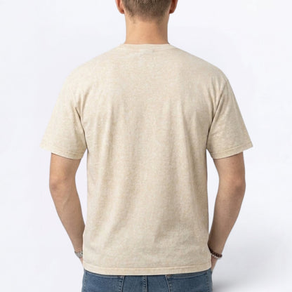 Sunny  - Snow Washed Pug T-Shirt – Oversized Heavyweight Cotton