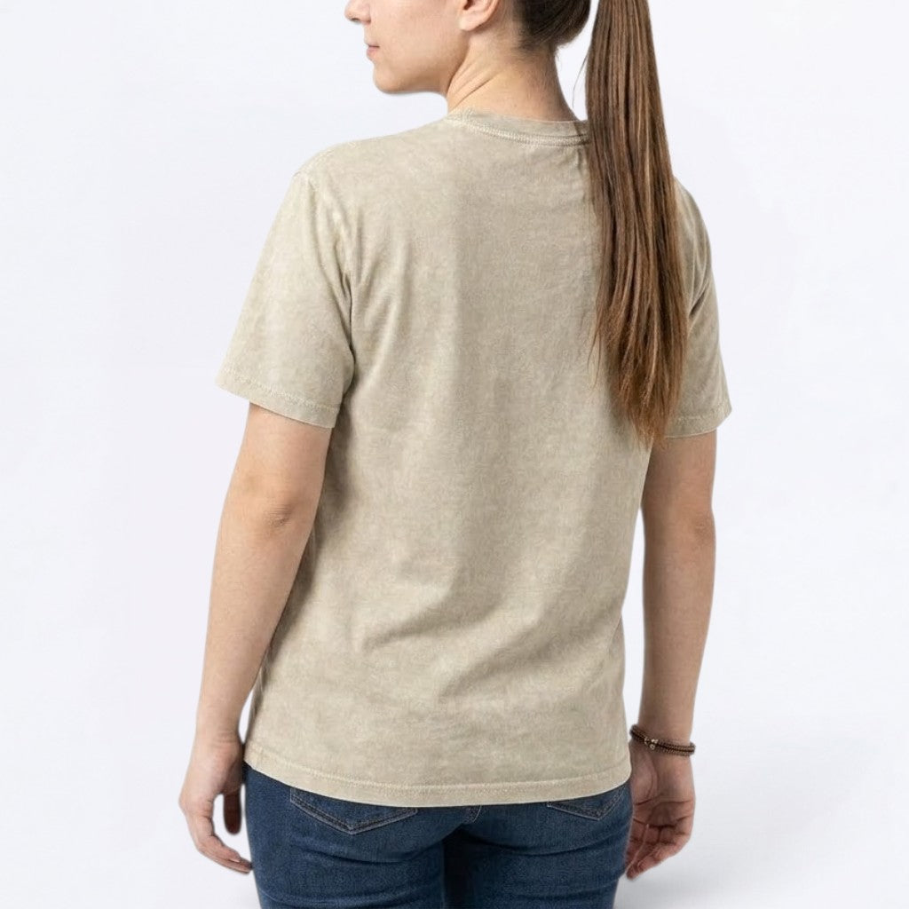 Apollo - Snow Washed Pug T-Shirt – Oversized Heavyweight Cotton