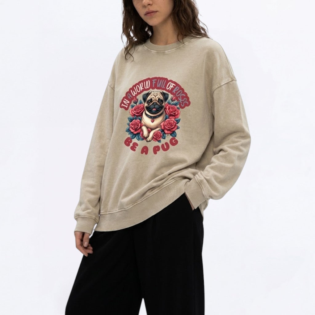Thor - Snow Washed Oversized Sweatshirt