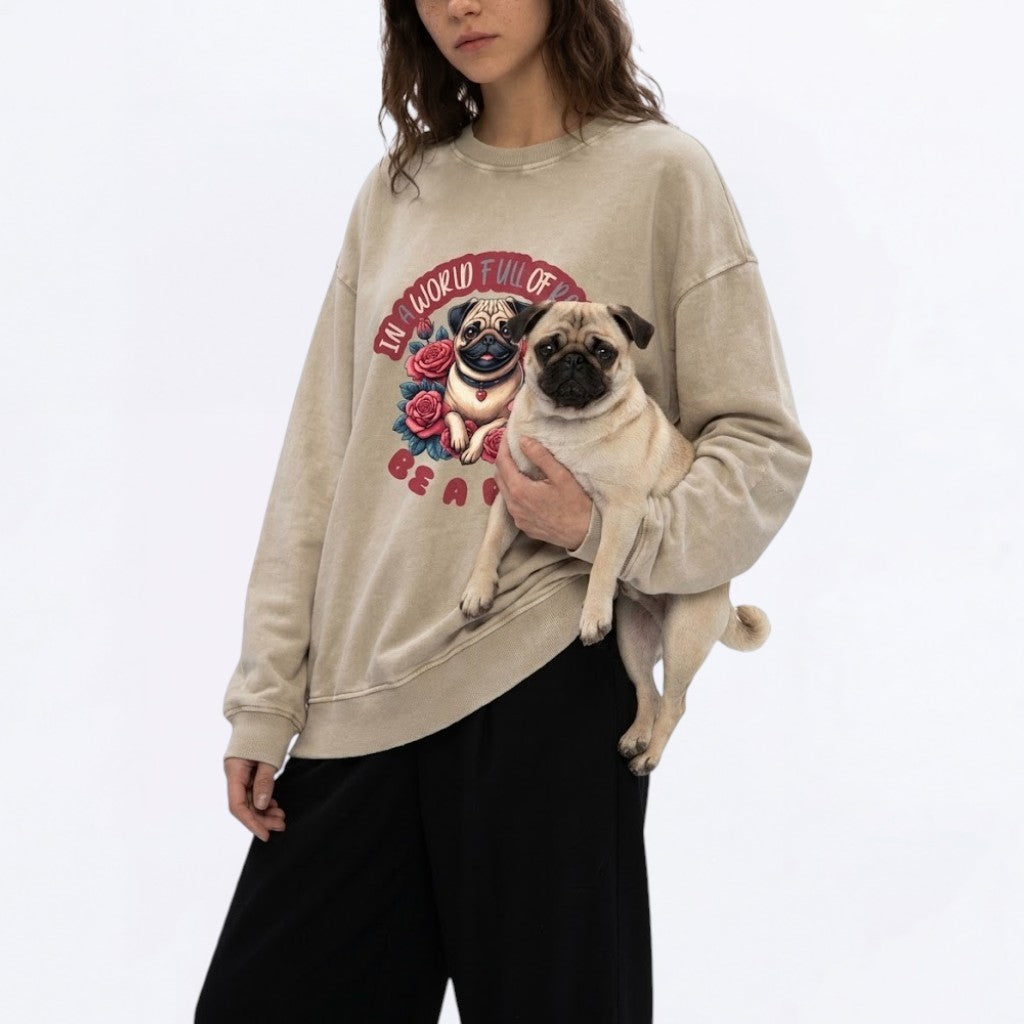 Thor - Snow Washed Oversized Sweatshirt