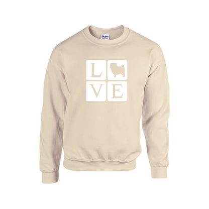 Luna - Unisex Cotton Sweater for Pug Lovers