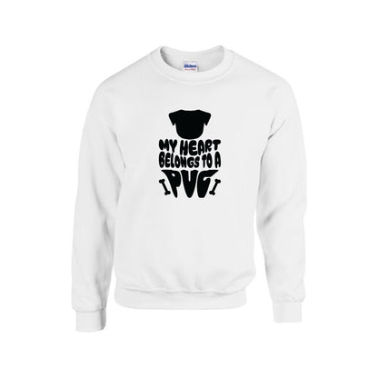 Enzo  - Unisex Cotton Sweater for Pug Lovers