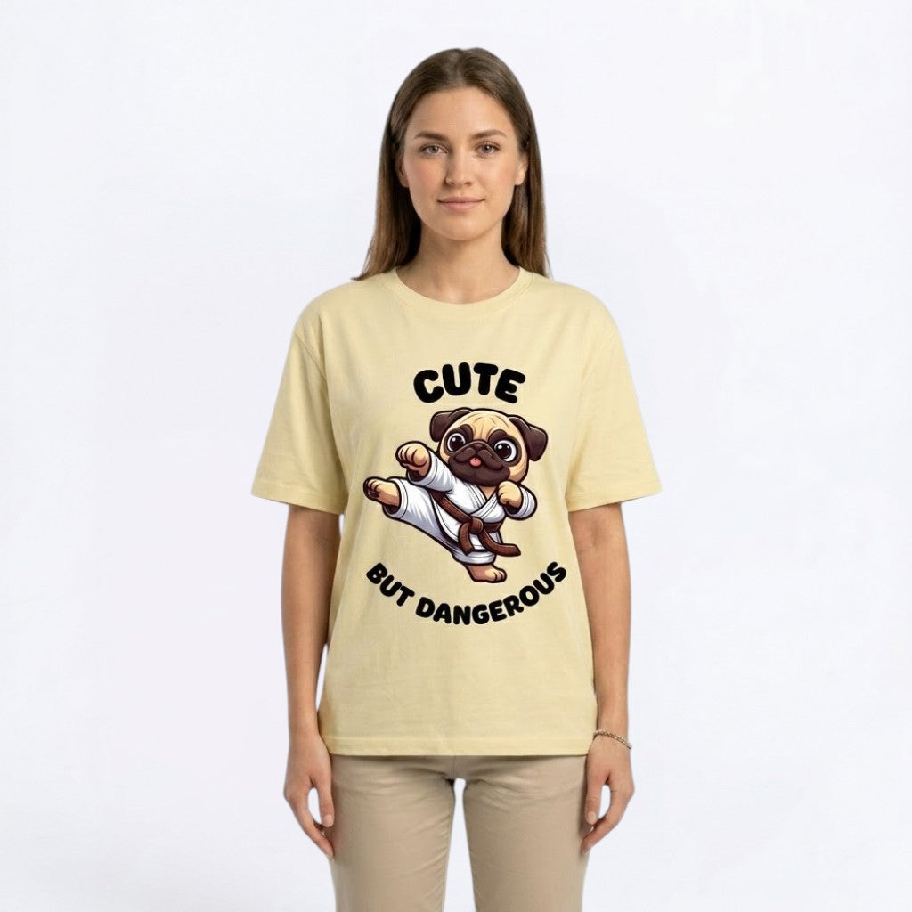 Atlas - Unisex Pug T-Shirt – Premium Cotton Dog Lover Tee