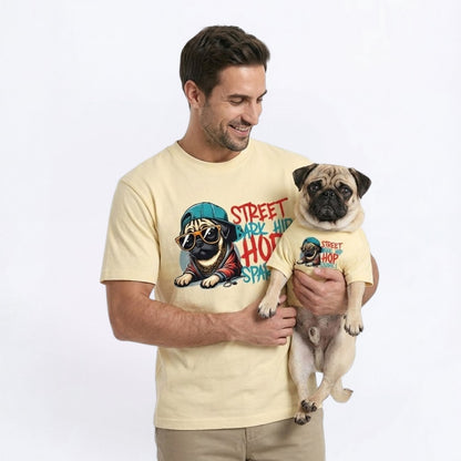 Chase - Unisex Pug T-Shirt – Premium Cotton Dog Lover Tee