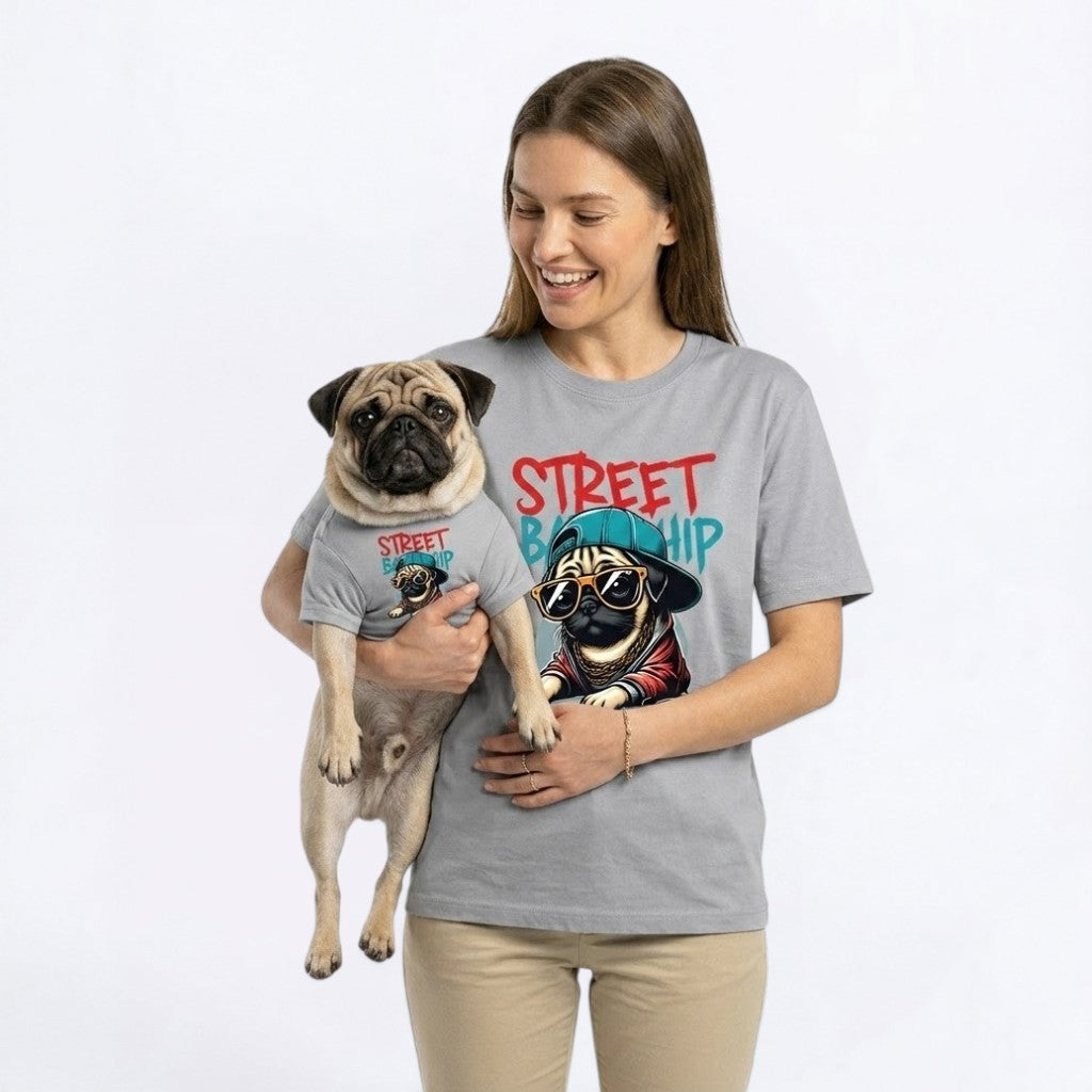 Chase - Unisex Pug T-Shirt – Premium Cotton Dog Lover Tee