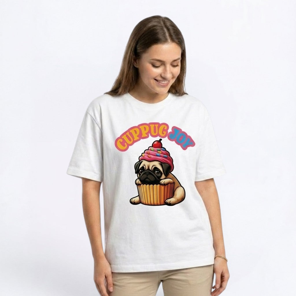 Hunter - Unisex Pug T-Shirt – Premium Cotton Dog Lover Tee