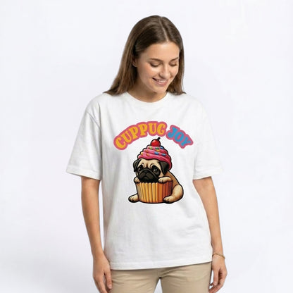 Hunter - Unisex Pug T-Shirt – Premium Cotton Dog Lover Tee