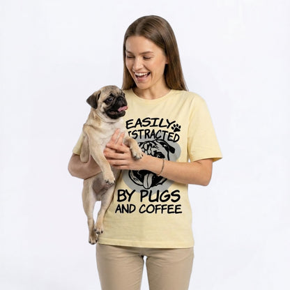 Honey - Unisex Pug T-Shirt – Premium Cotton Dog Lover Tee