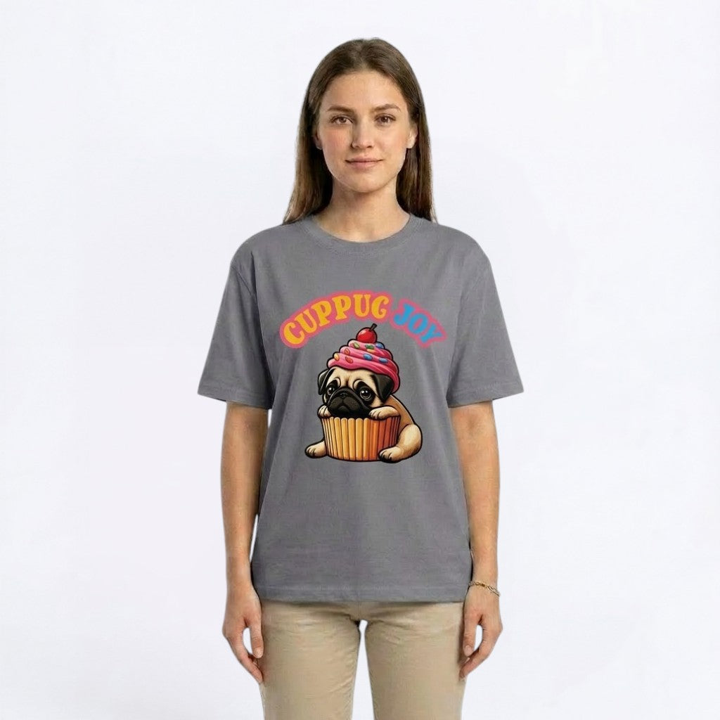 Hunter - Unisex Pug T-Shirt – Premium Cotton Dog Lover Tee