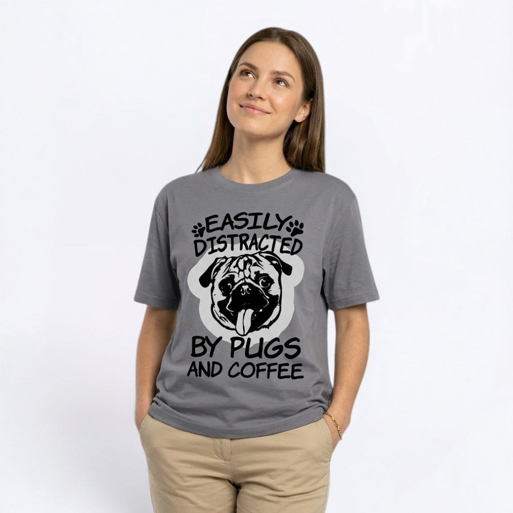 Honey - Unisex Pug T-Shirt – Premium Cotton Dog Lover Tee
