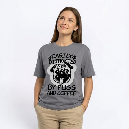 Honey - Unisex Pug T-Shirt – Premium Cotton Dog Lover Tee