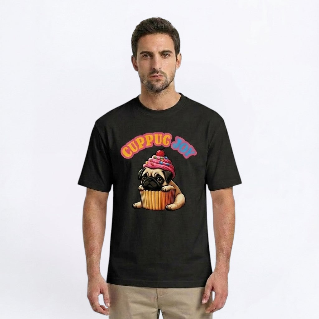 Hunter - Unisex Pug T-Shirt – Premium Cotton Dog Lover Tee