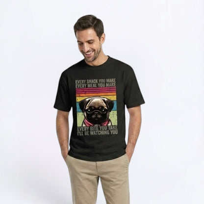Atlas - Unisex Pug T-Shirt – Premium Cotton Dog Lover Tee