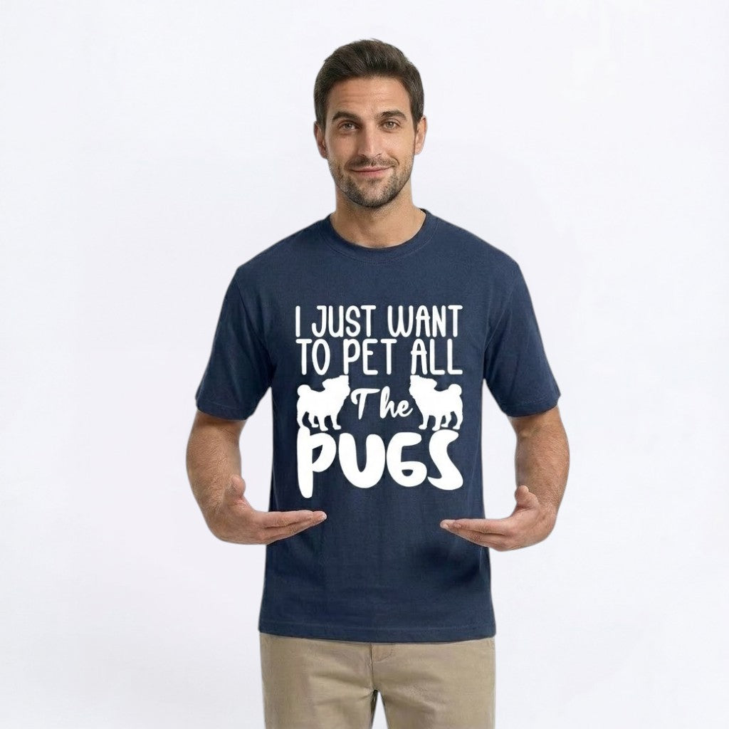 Nori - Unisex Pug T-Shirt – Premium Cotton Dog Lover Tee